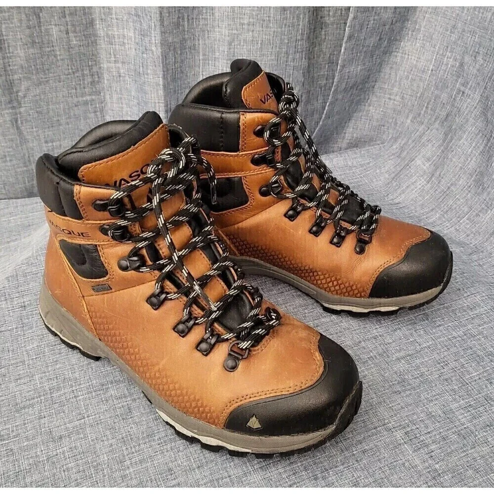 VASQUE St Elias Full-Grain Leather Gore-Tex Waterproof Hiking Boot Women's 8.5